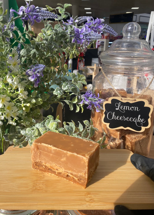 Lemon Cheesecake Fudge