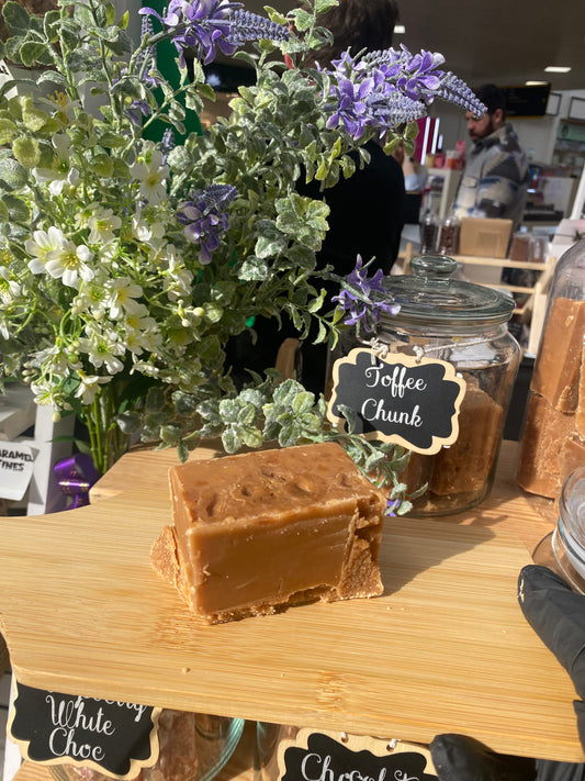 Toffee Chunk Fudge